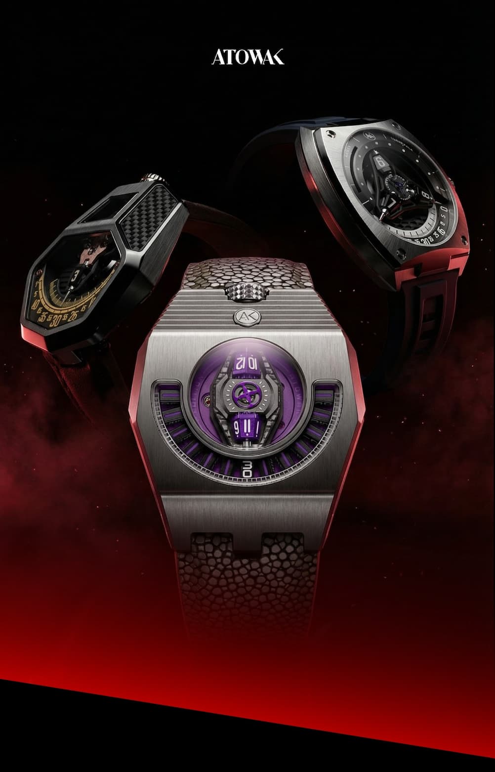 Atowak Highlights Manta X, Cobra, and Spaceship Collections