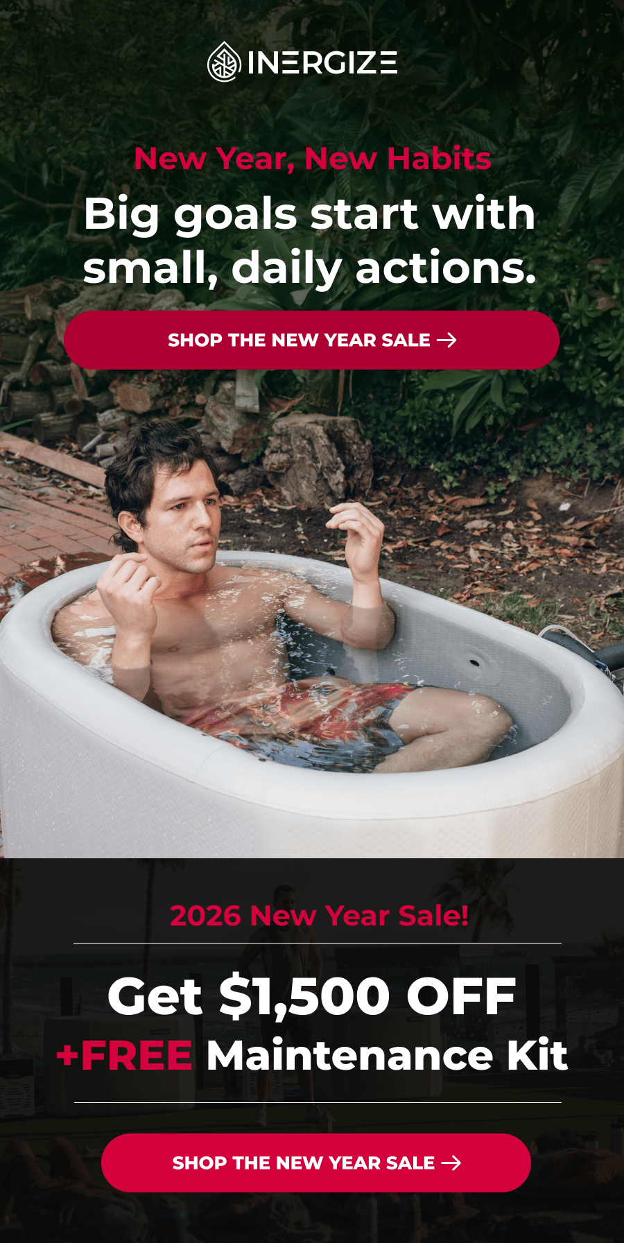 New Year, New Habits Big goals start with small, daily actions. Ahh, the new year… The start of a new year is always full of big dreams and ambitious goals…  But let's be honest: most resolutions fade long before February.  Why?   Because we aim too big too fast — expecting massive results overnight instead of focusing on the small, consistent habits that actually drive change.  Here's the truth: lasting transformation doesn't come from taking a single giant leap. It comes from the small actions you take every single day.