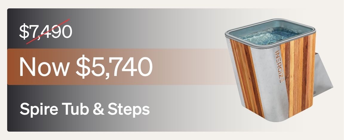 Spire Tub and Steps, was $7,490 MSRP, now $5,740, plus $448 in free gifts.