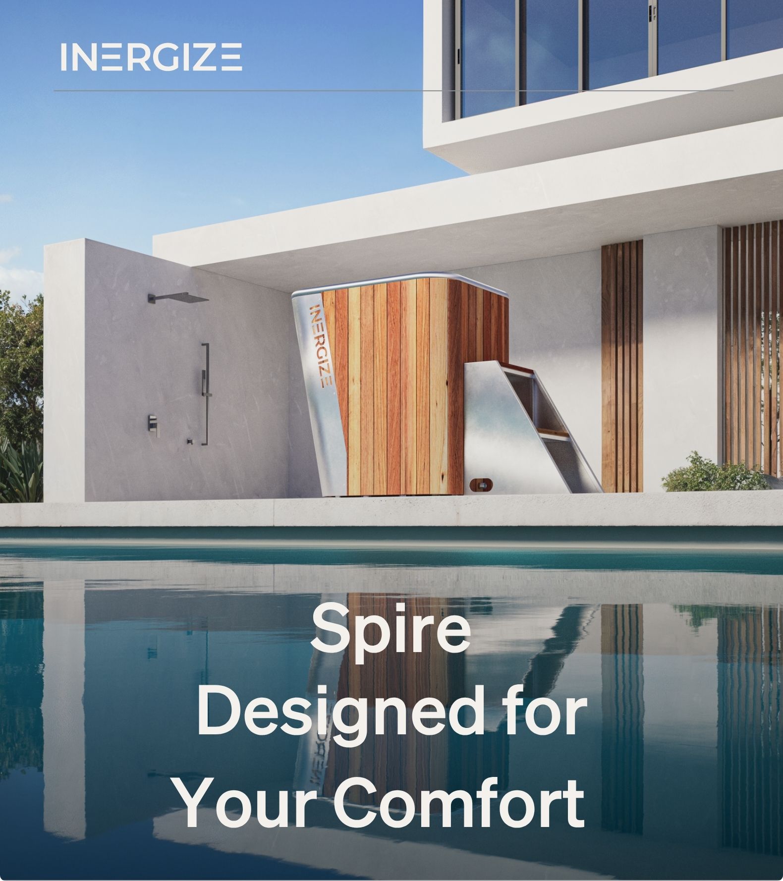 The Spire reclined seat, designed for your comfort