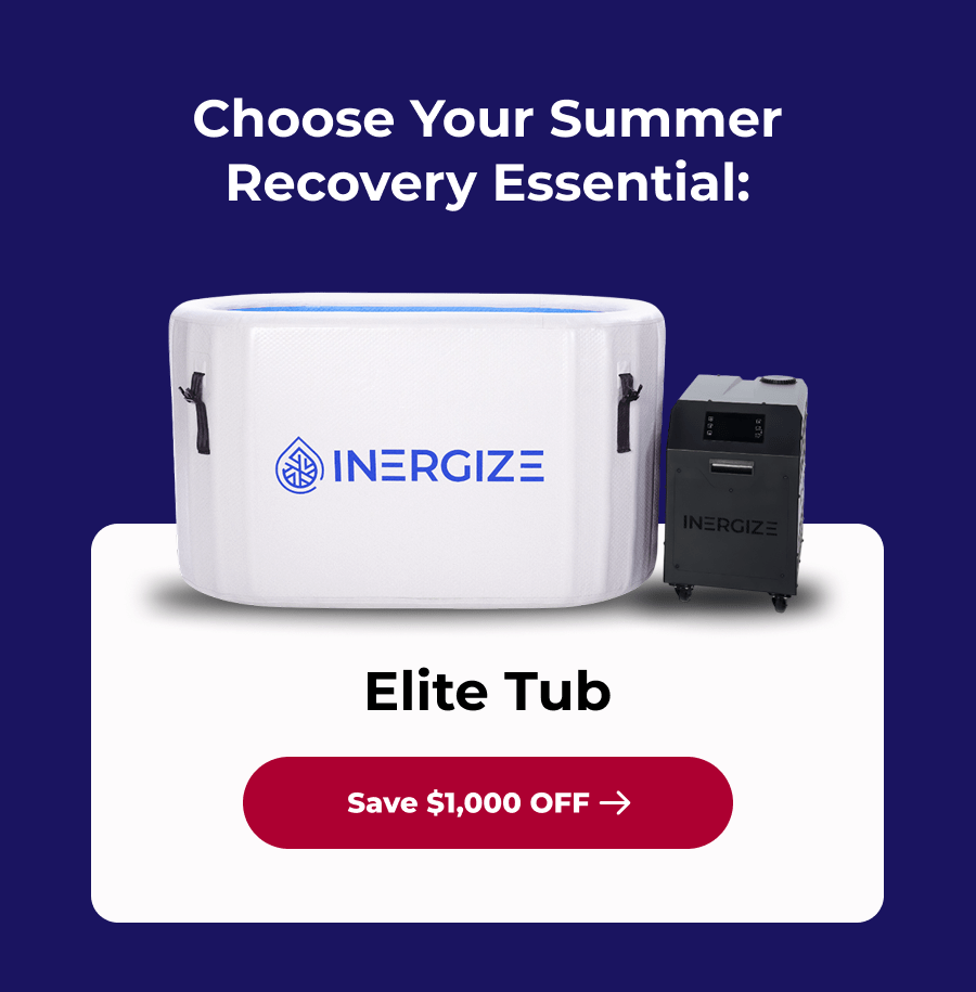 Choose Your Summer Recovery Essential: Inergize Elite Tub