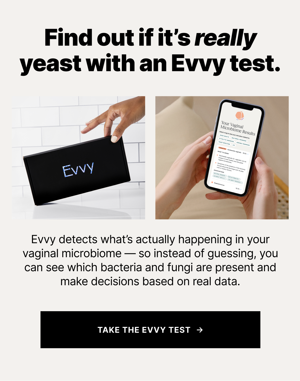Take the Evvy test