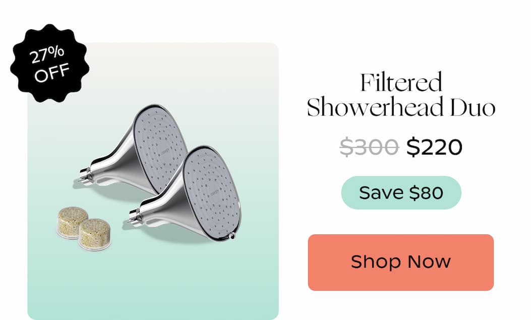 Filtered Showerhead Duo | Shop Now
