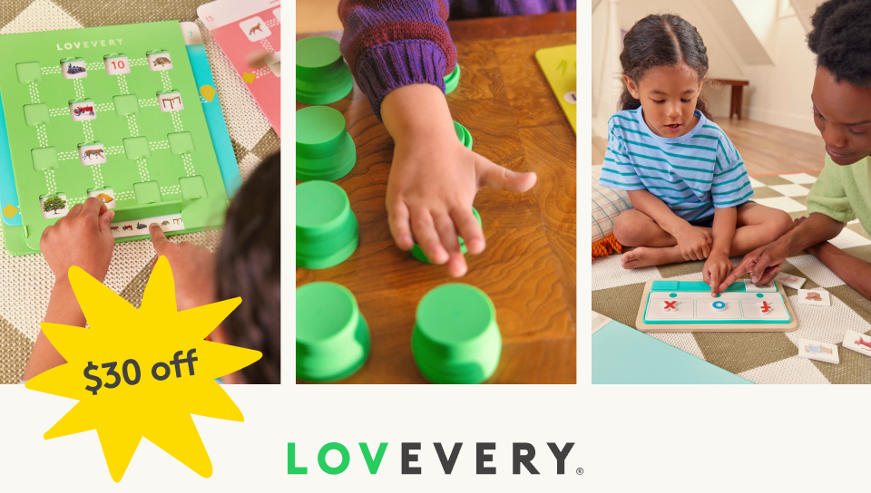 LOVEVERY > $30 off