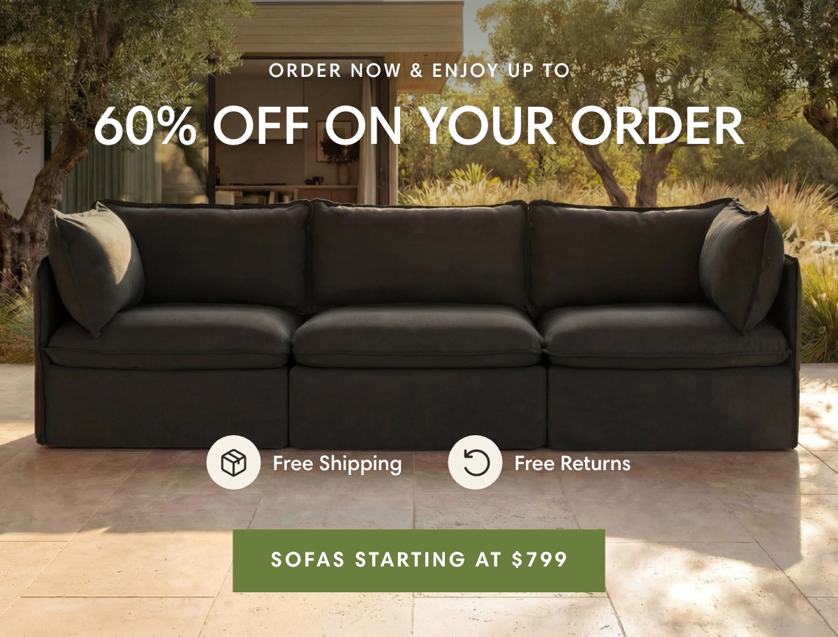 60% off on your order