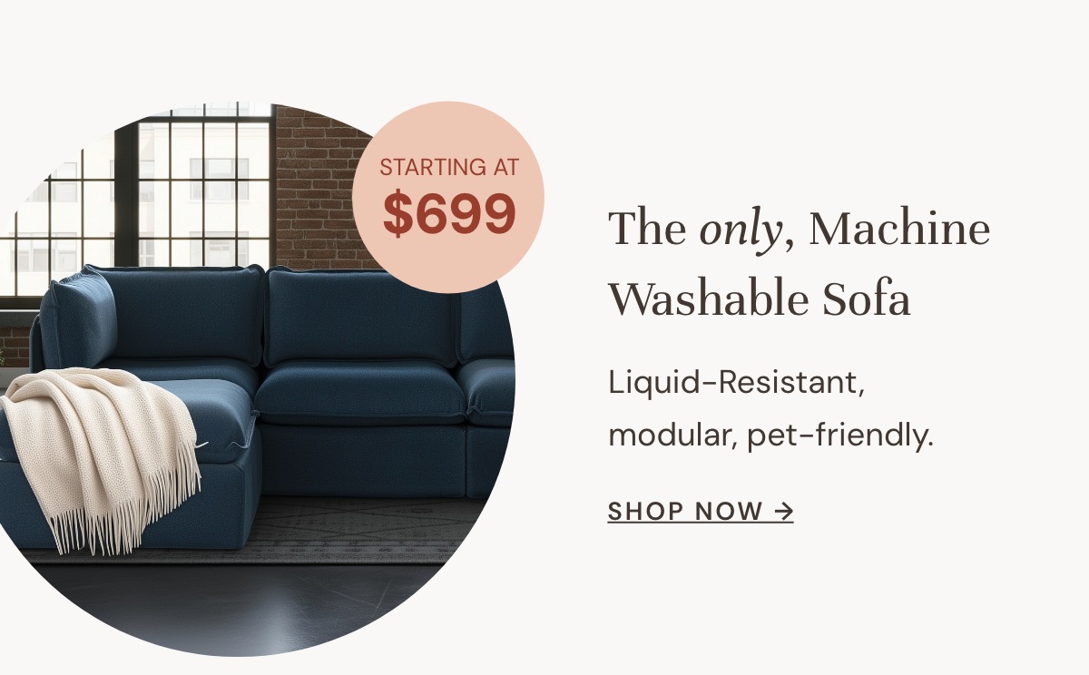 Washable Sofas - Up to 60% off