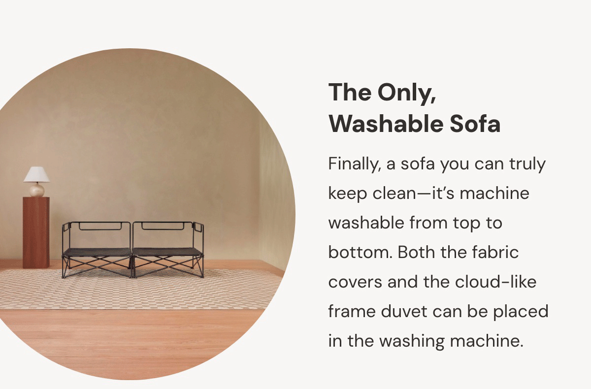 The Only, Washable Sofa