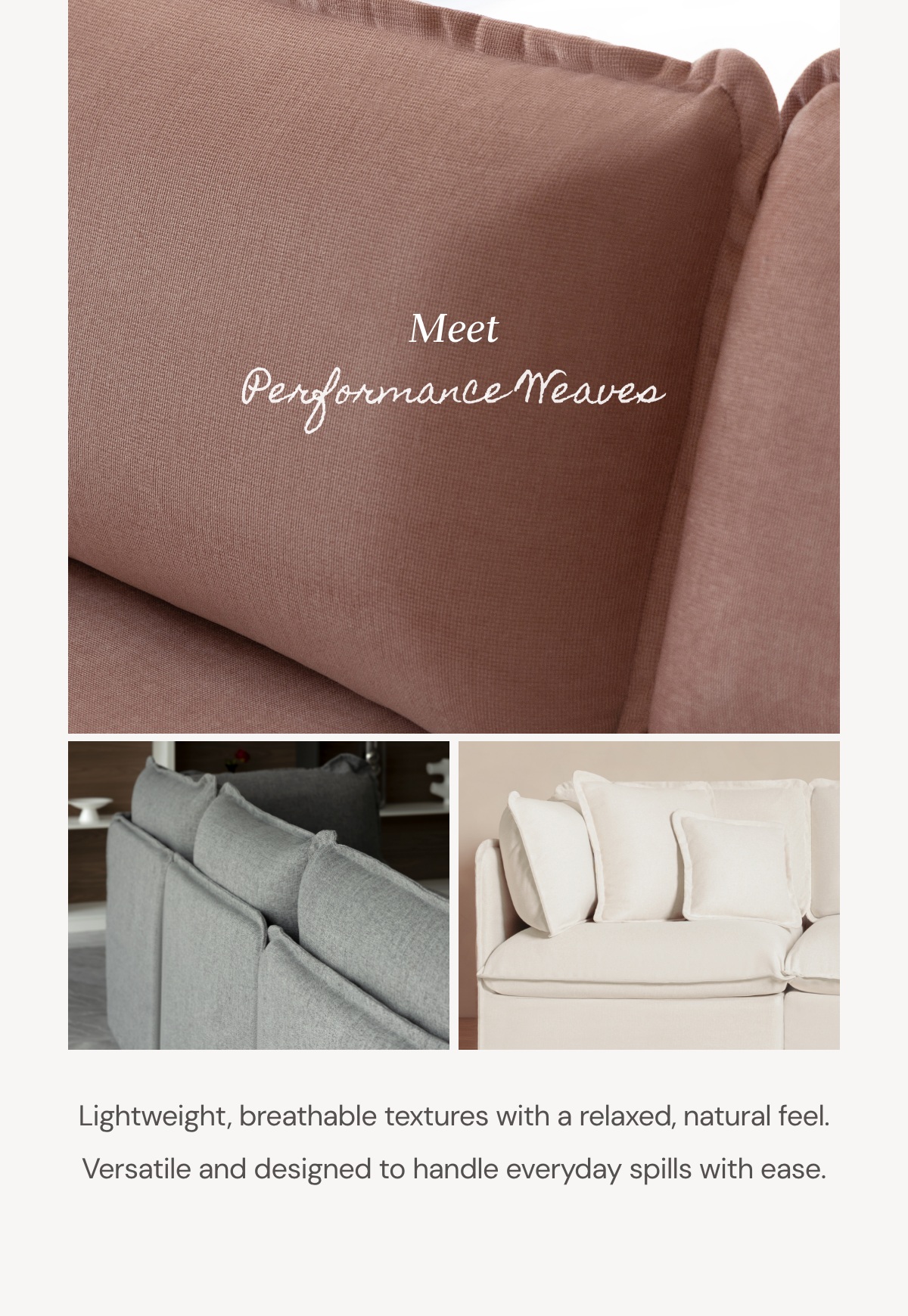 Meet Performance Weaves