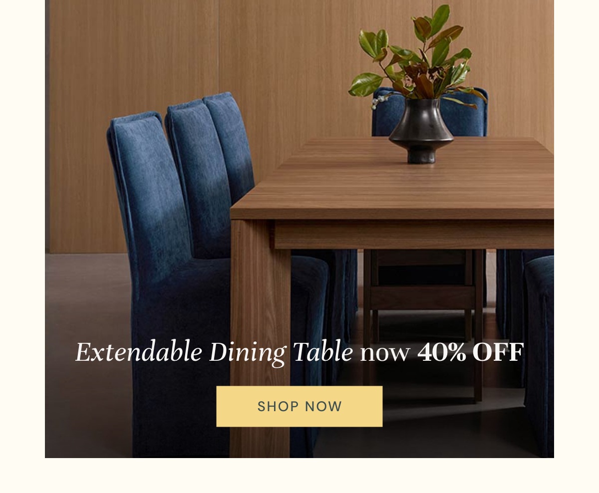 Extendable Dining Table - Now 40% off