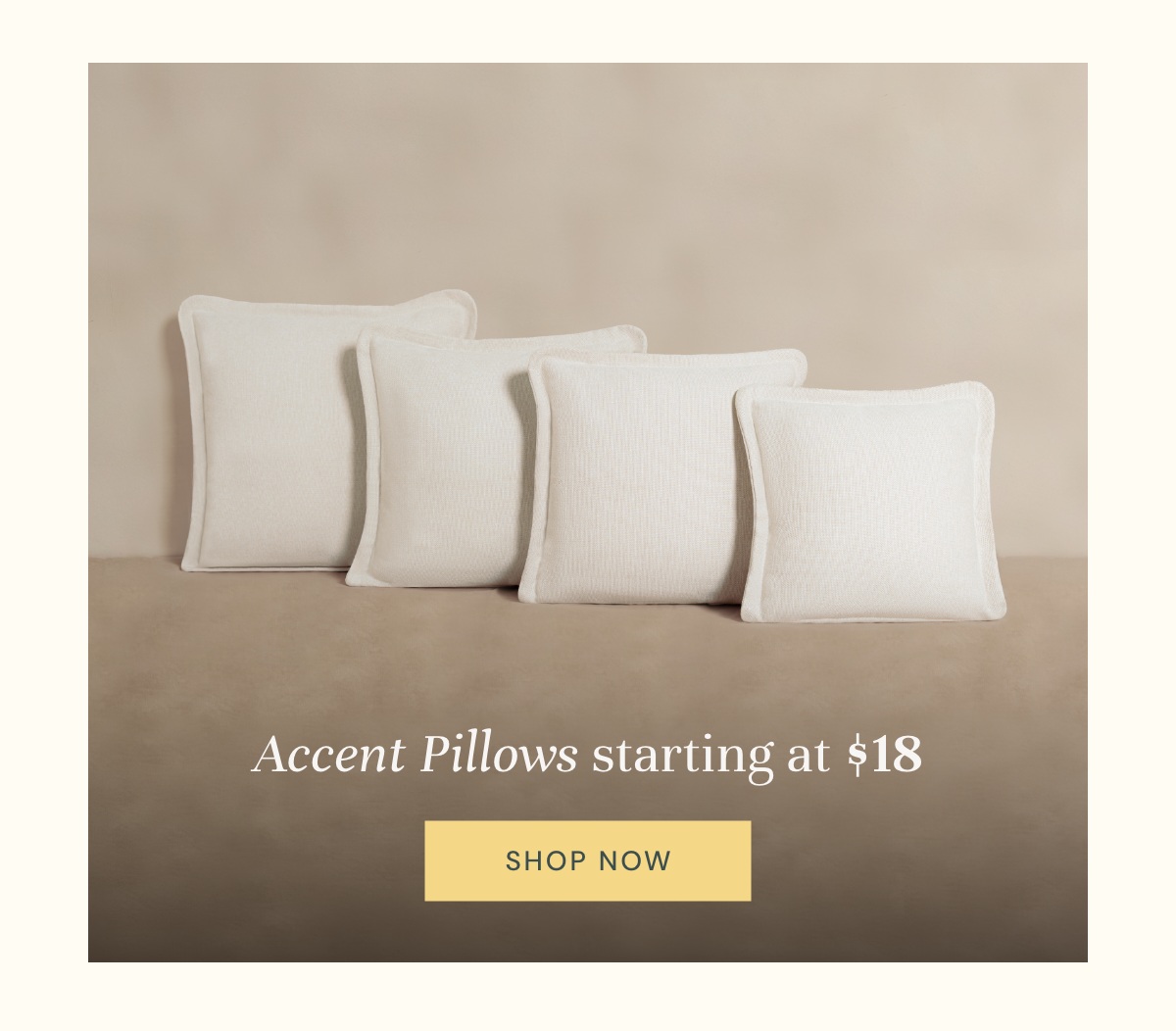 Accent Pillows - Starting at $18