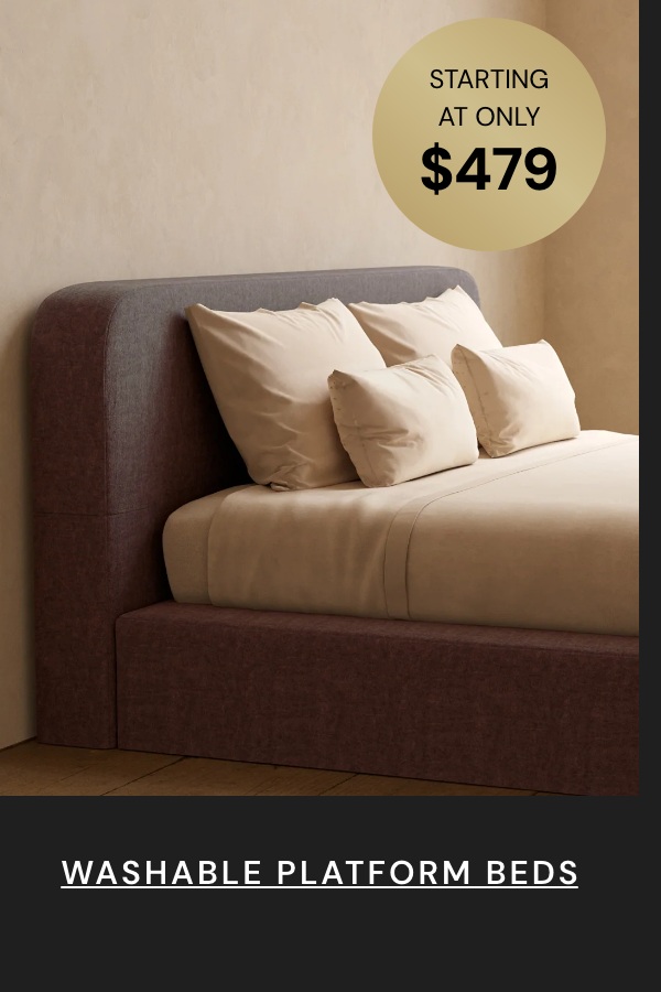 Platform Beds Starting at only $479