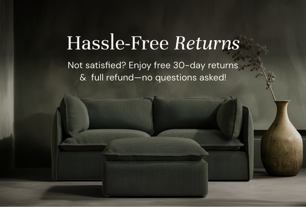 Not satisfied? Enjoy free 30-day returns