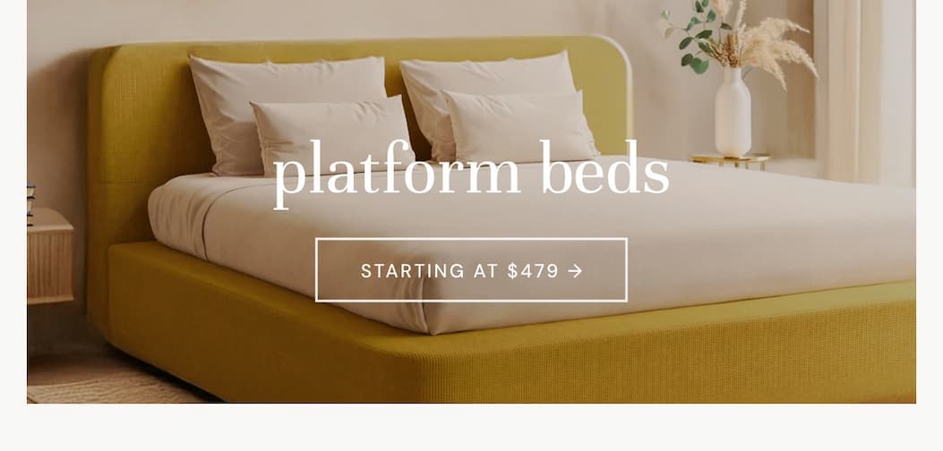 Platform Beds - Starting at only $479