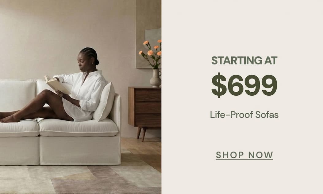 Washable Sofas - Starting at only $699