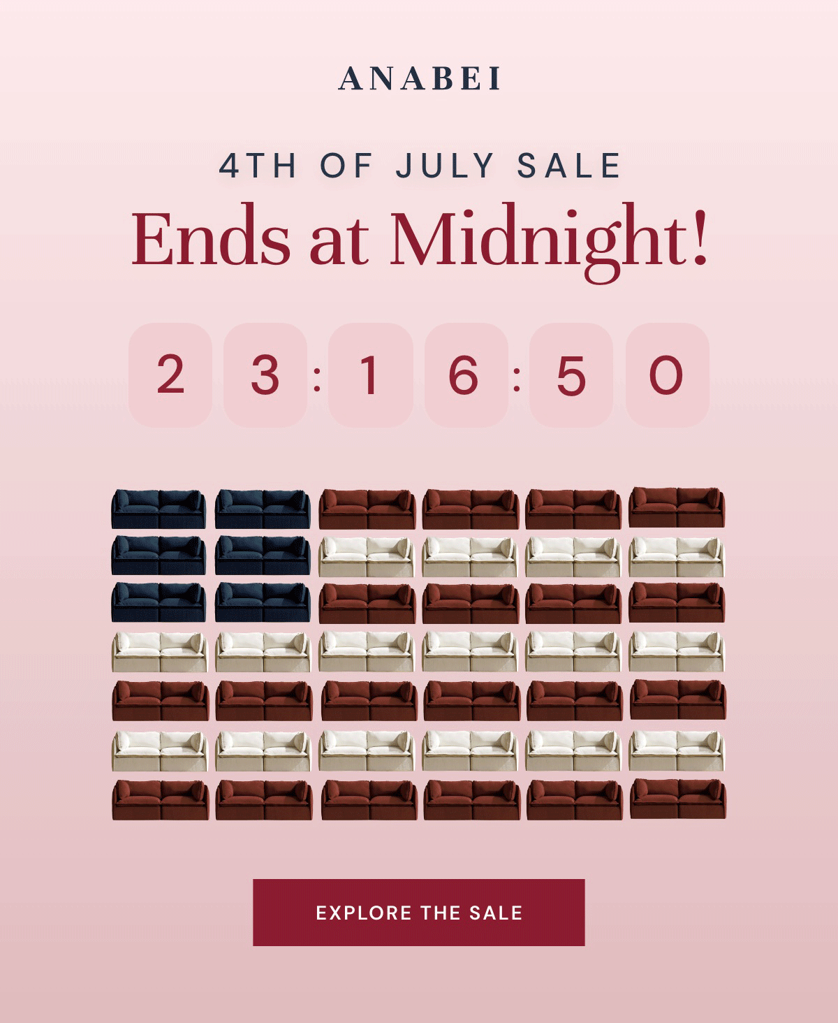 4th of July Sale Ends at Midnight!
