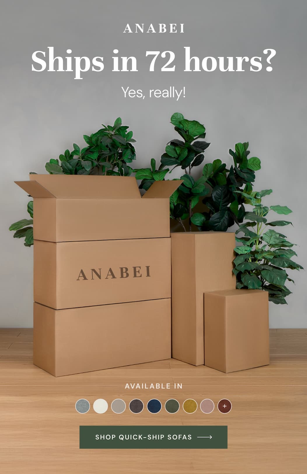 Ships in 72 hours? Yes, really.