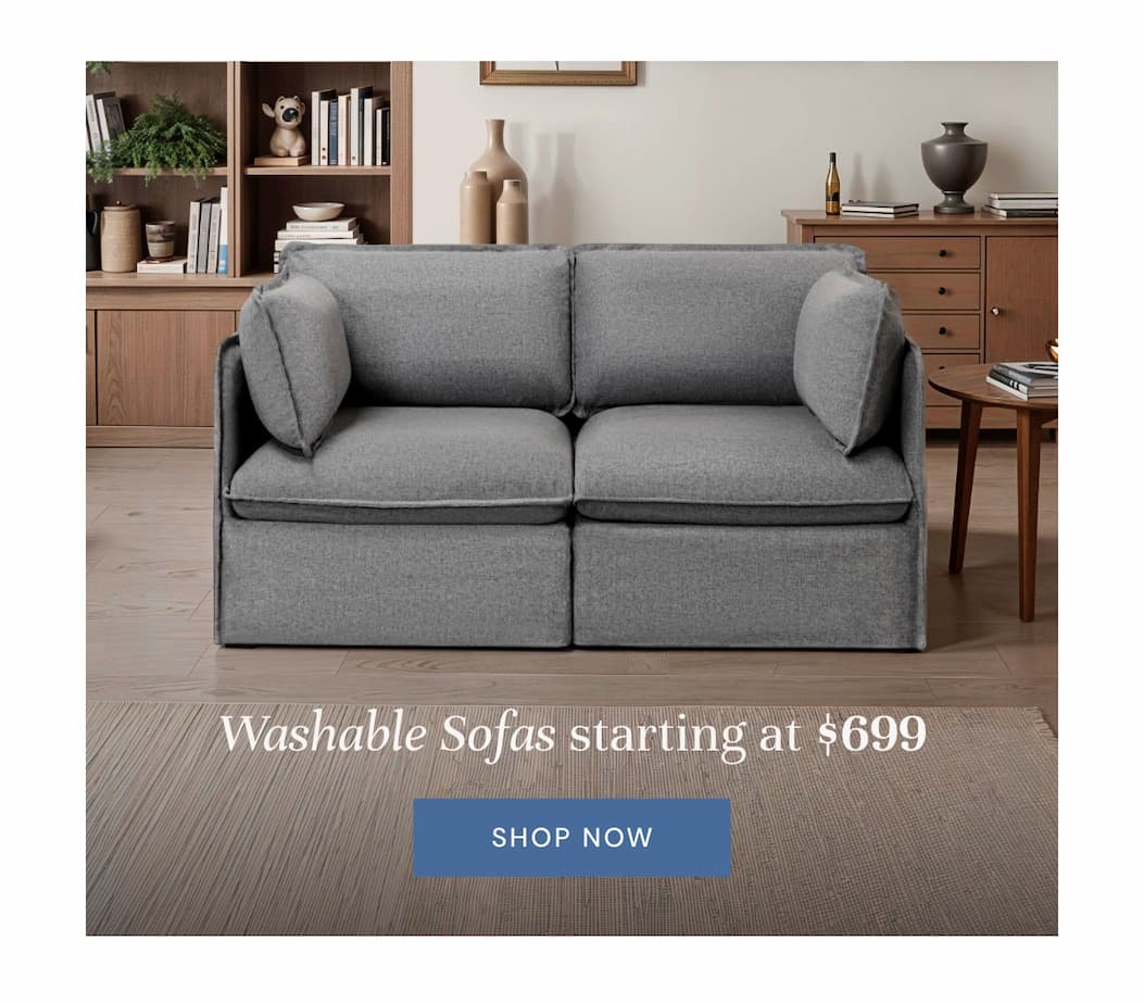 Washable Sofas - Up to 60% off