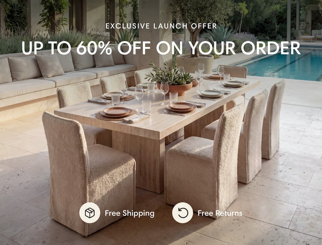 up to 60% off on your order