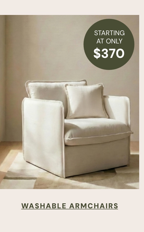 Armchairs starting at only $370