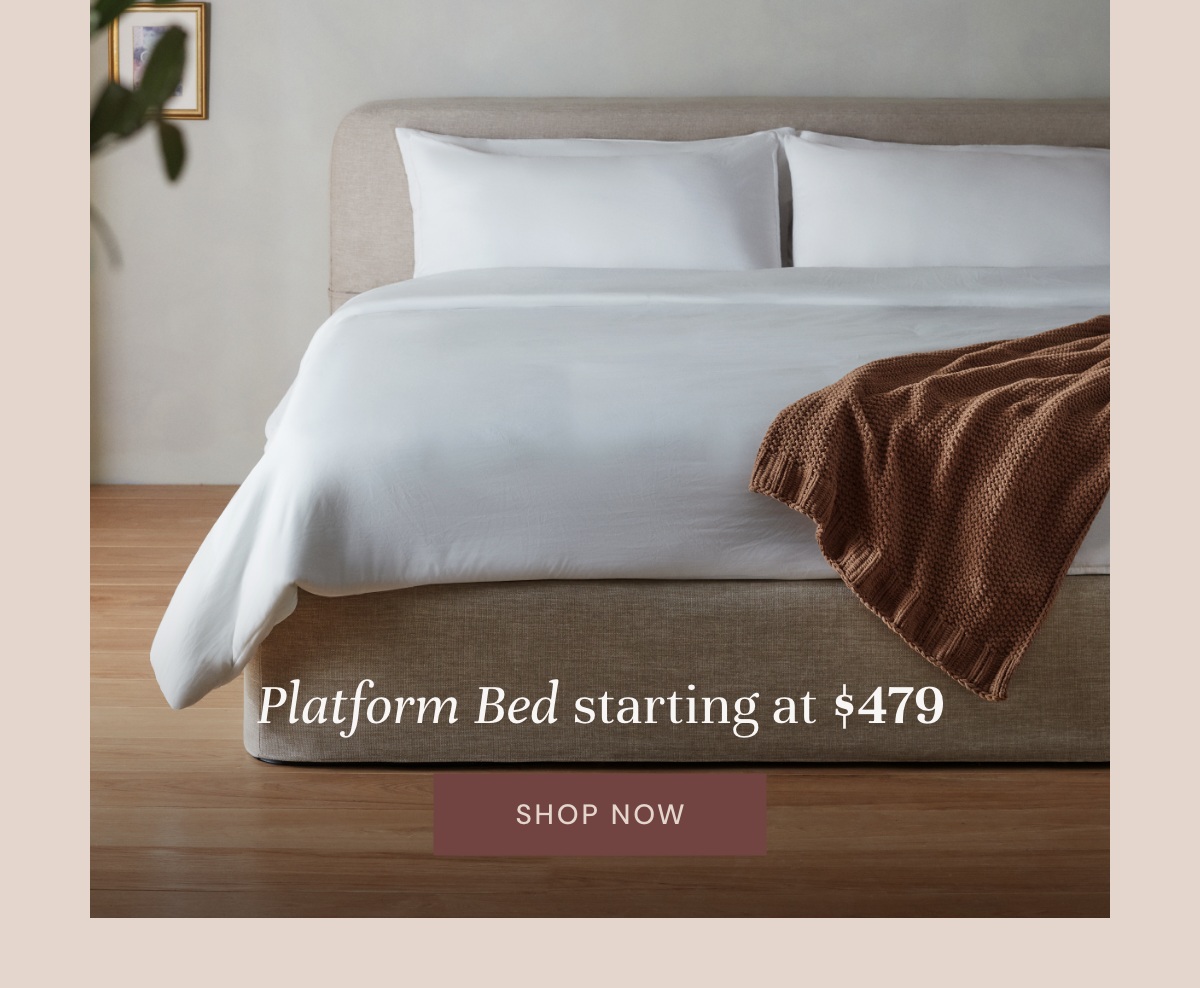 Platform Beds - Starting at only $479
