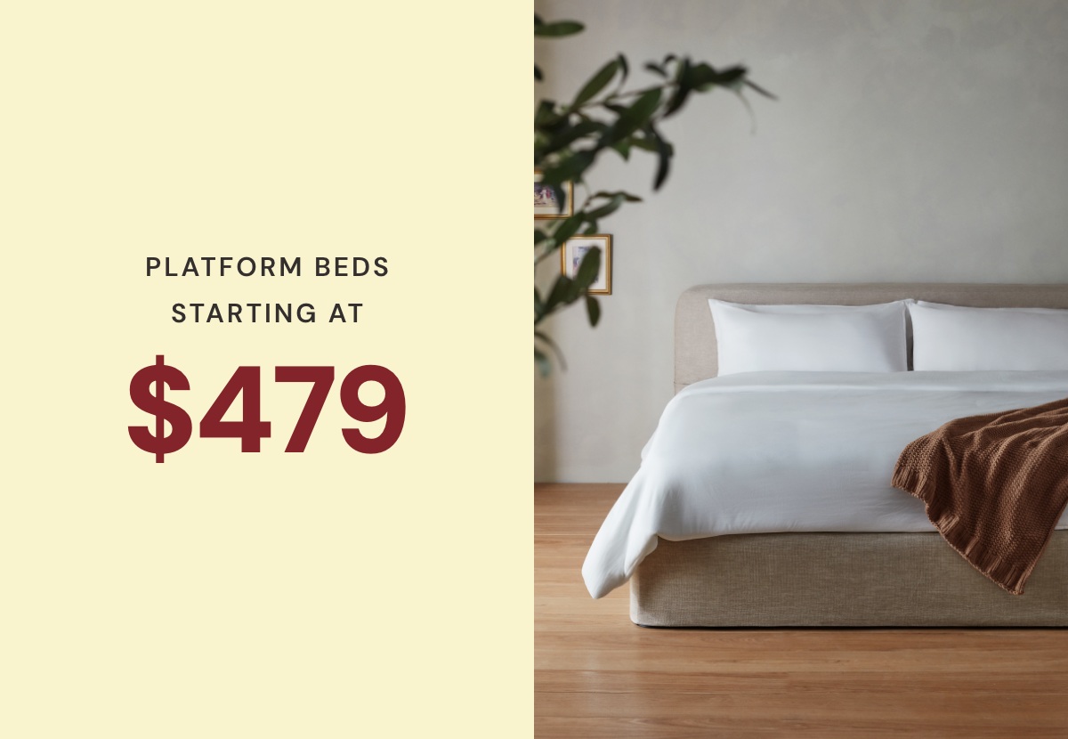 Platform Beds - Starting at only $479