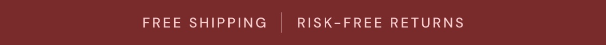 Free Shipping I Risk-Free Returns