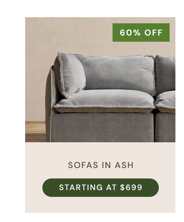 Sofas in Ash
