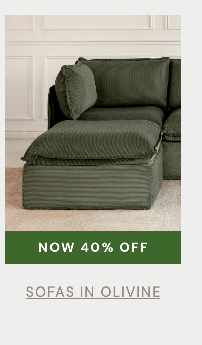 Sofas in Olivine
