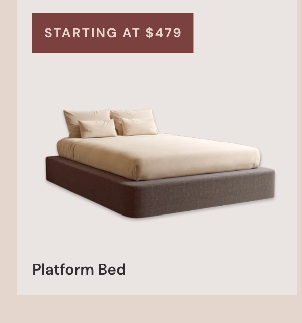 UP TO 60% off Platform Beds