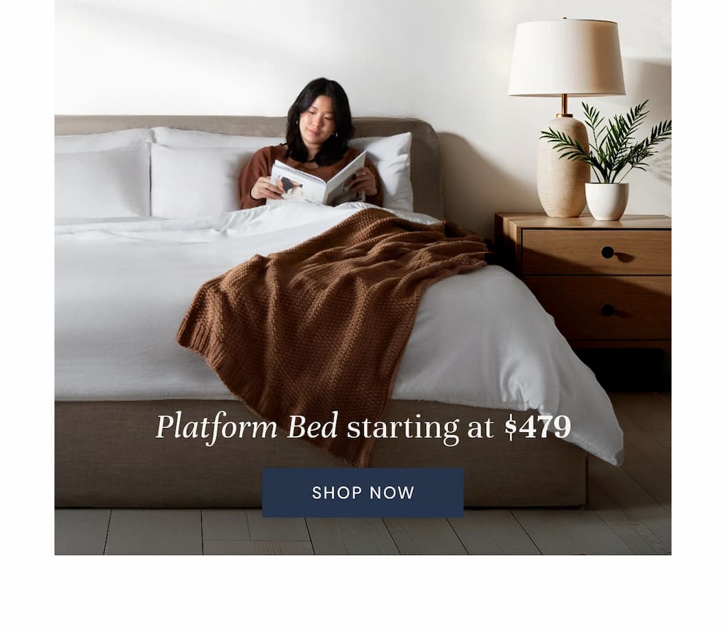 Platform Beds - Starting at only $479