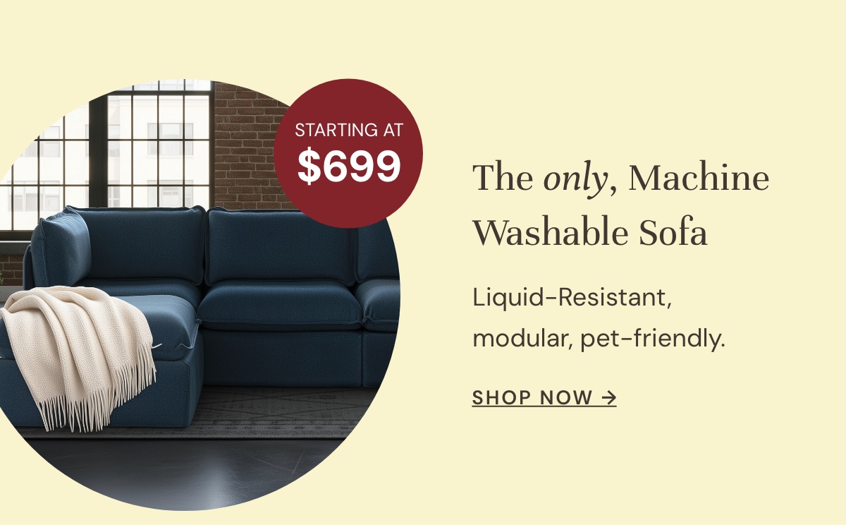Washable Sofas - Up to 60% off