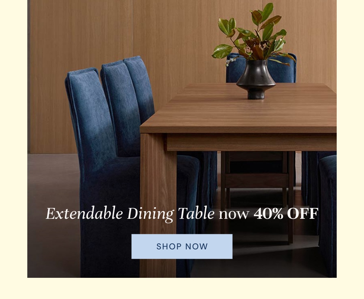 Extendable Dining Table - Now 40% off