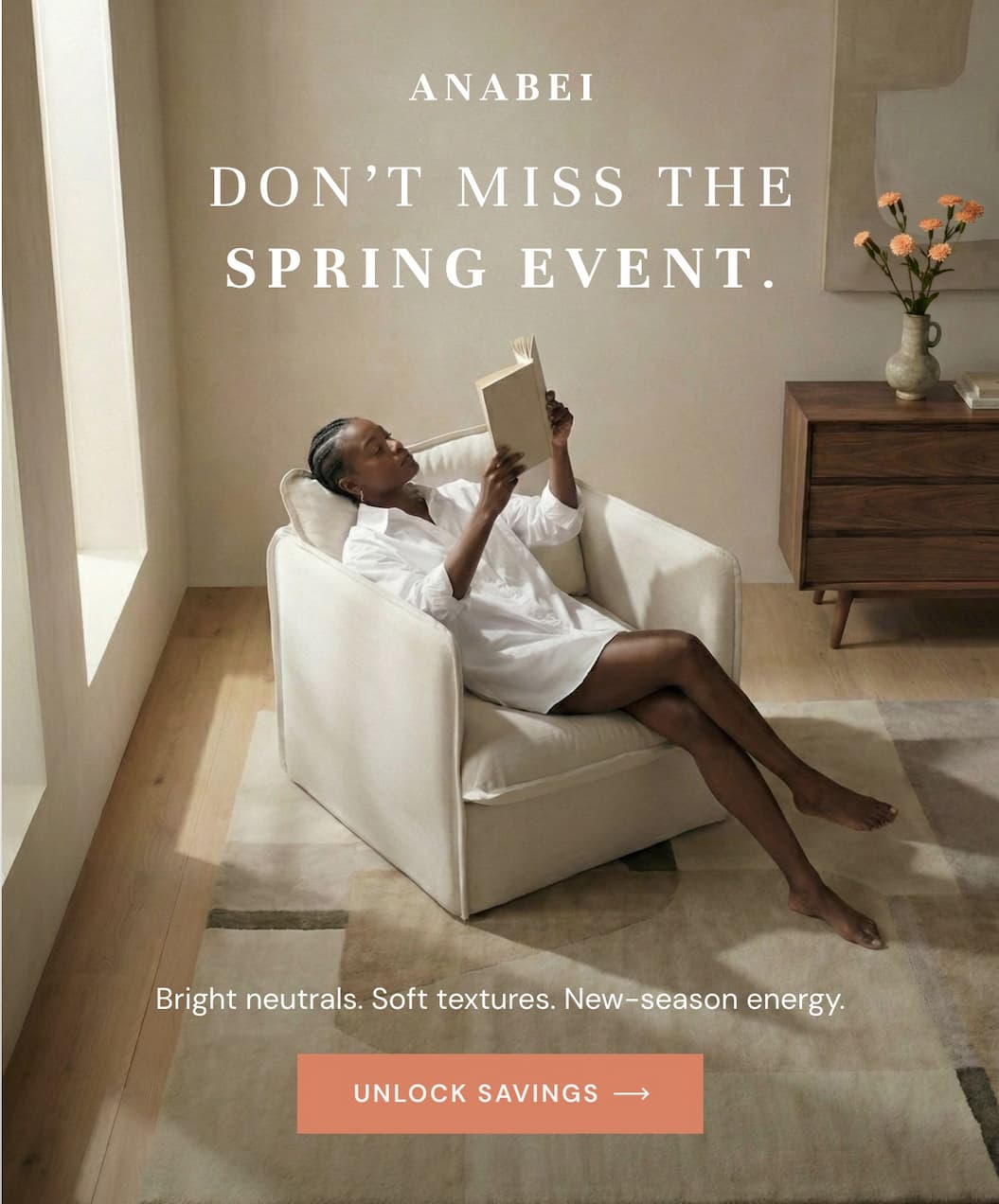 Don’t Miss the Spring event: up to 60% off!