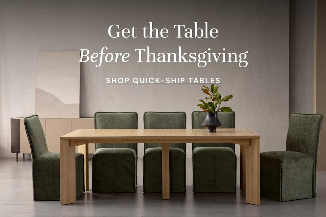 Get the Table Before Thanksgiving
