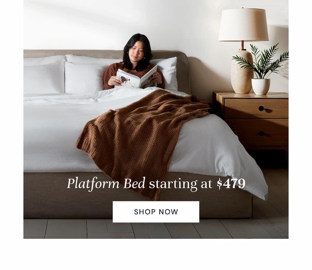 Platform Beds - Starting at only $479