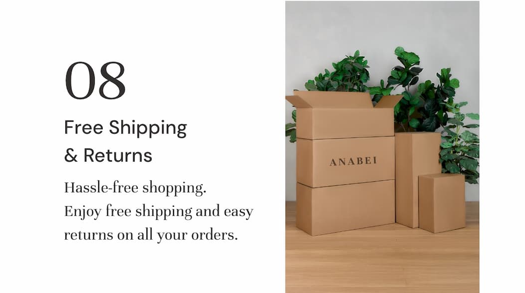 Free Shipping & Returns
