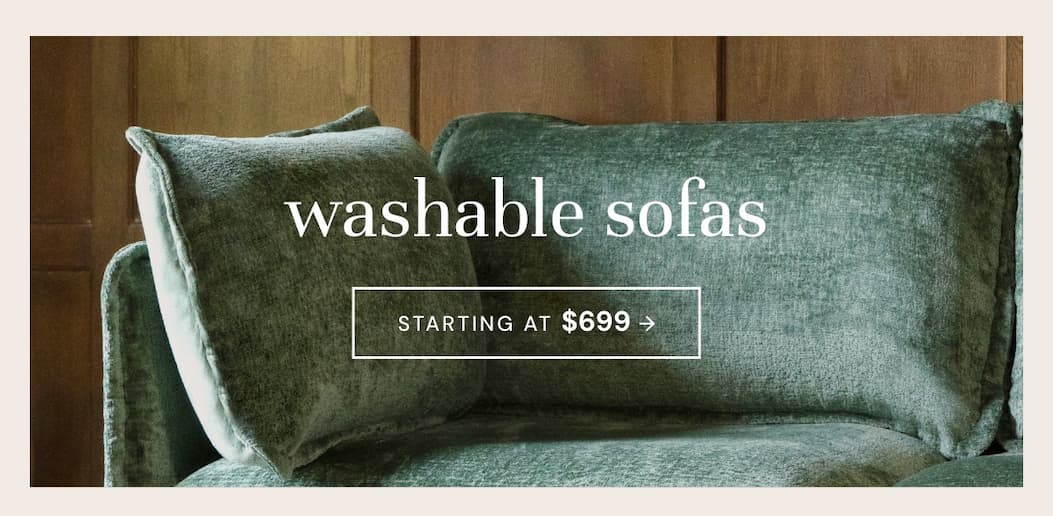 Washable Sofas - Up to 60% off
