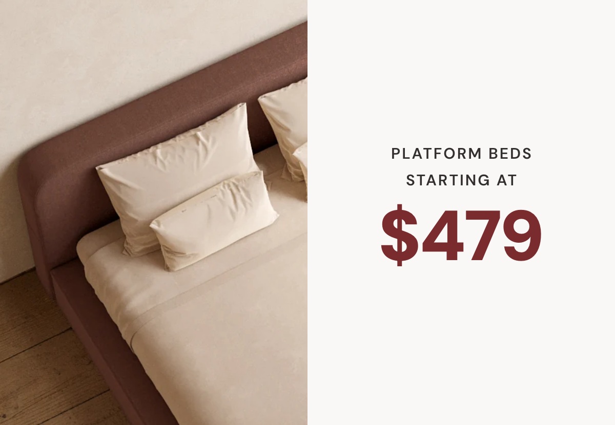 Platform Beds - Starting at $479