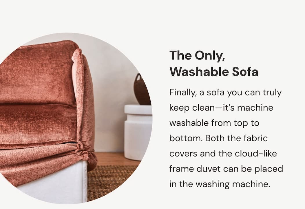 The Only, Washable Sofa