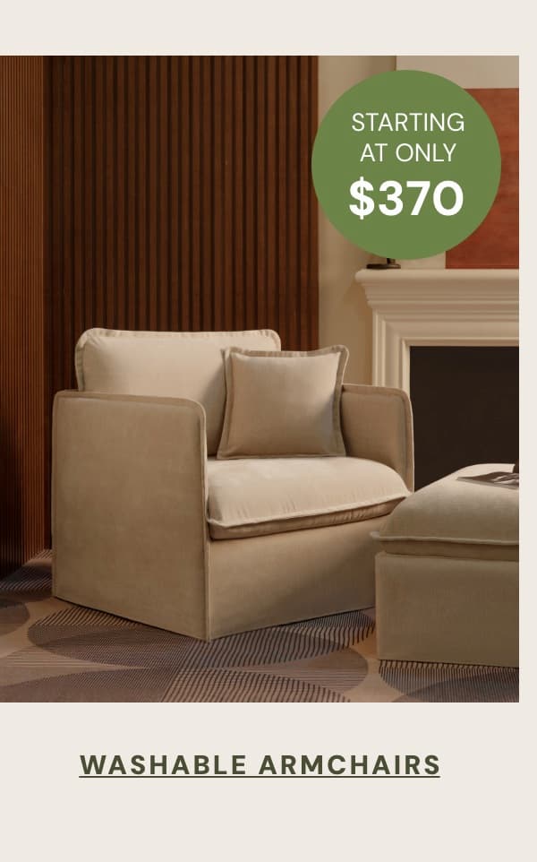 Armchairs starting at only $370