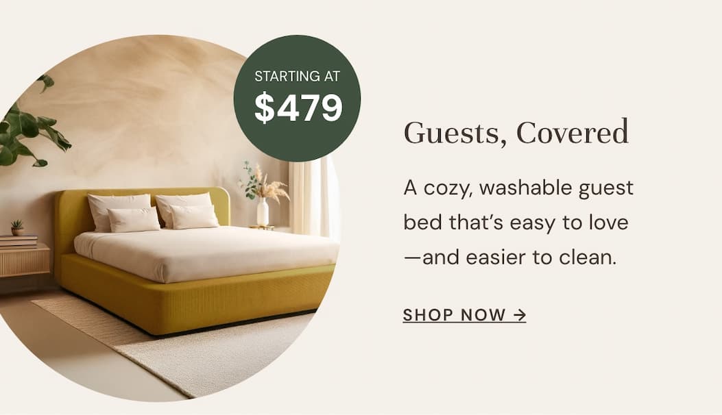 Washable Platform Beds starting at $479