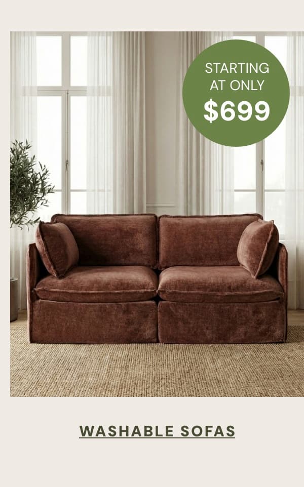 Sofas up to 60% off