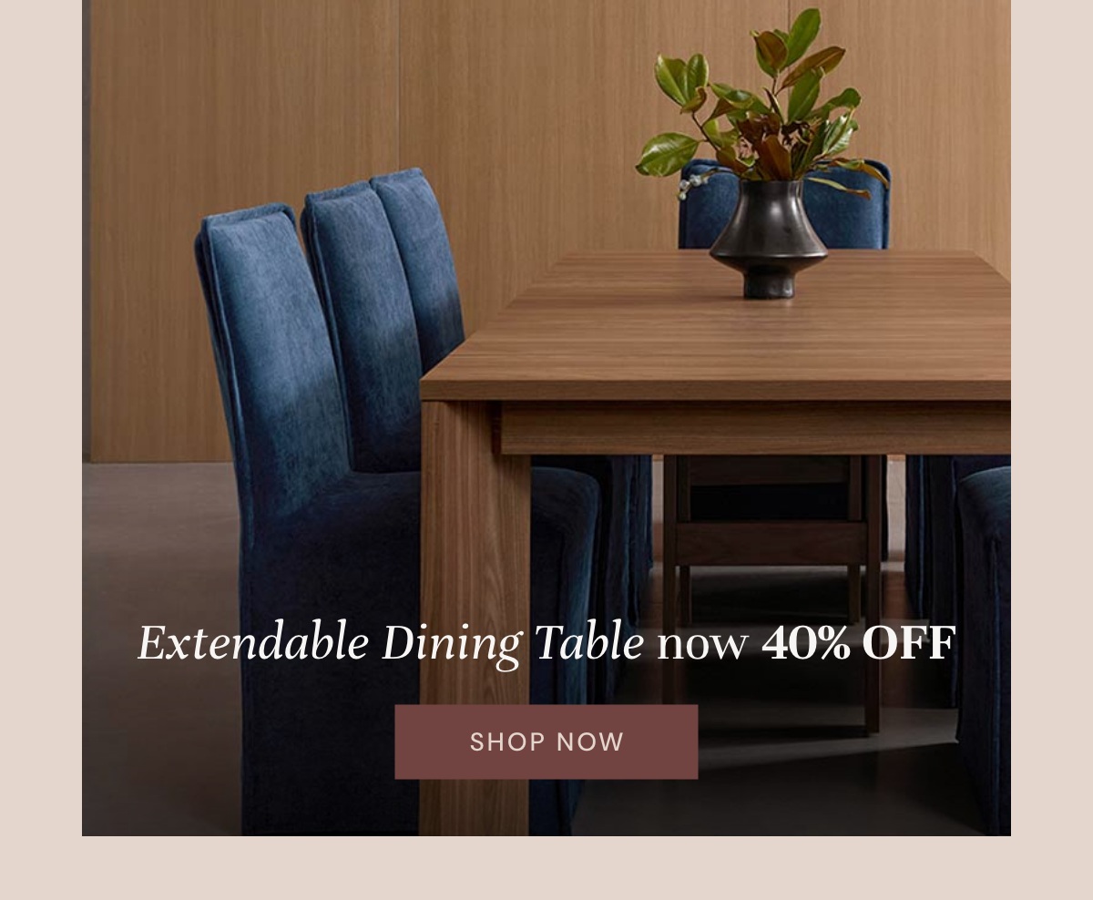 Extendable Dining Table - Now 40% off