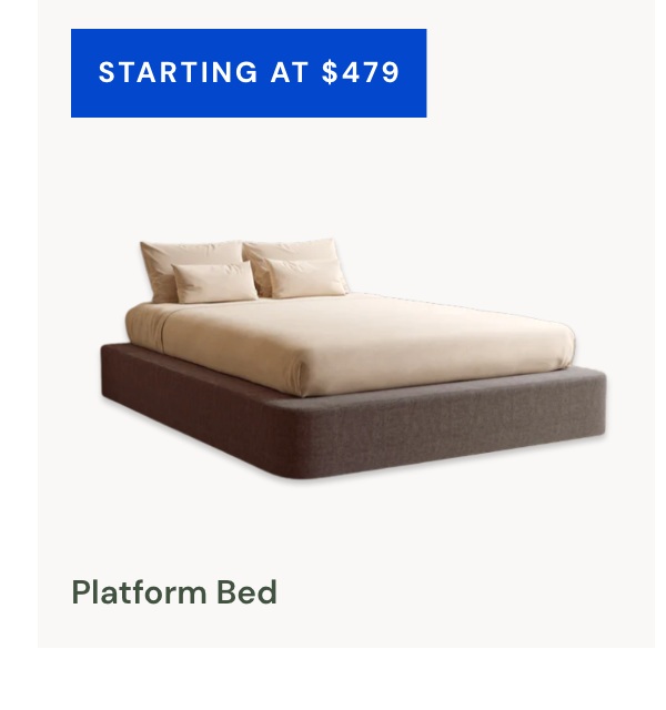 Platform Beds UP TO 60% off 