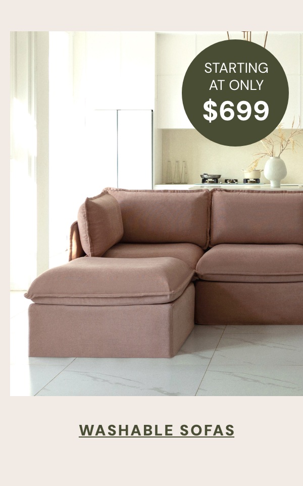 Sofas up to 60% off