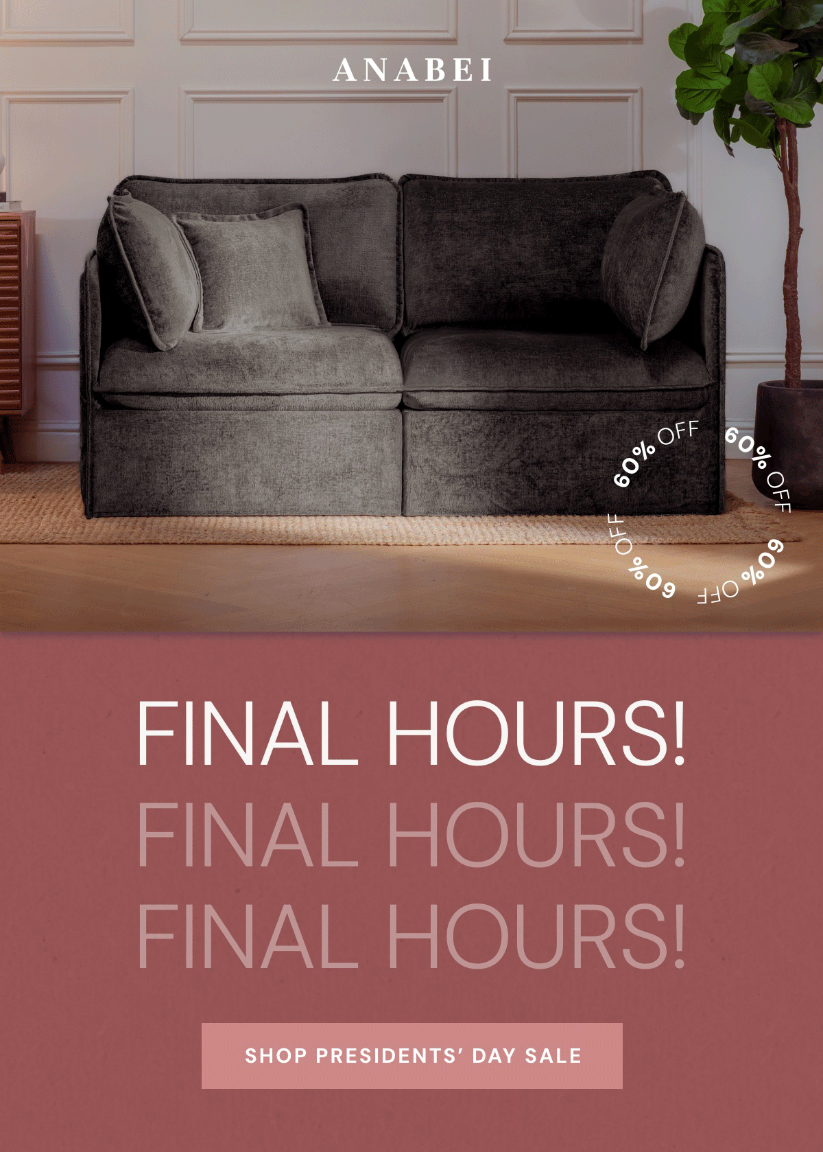 Presidents' Day Sale Final Hours: Up to 60% off sitewide