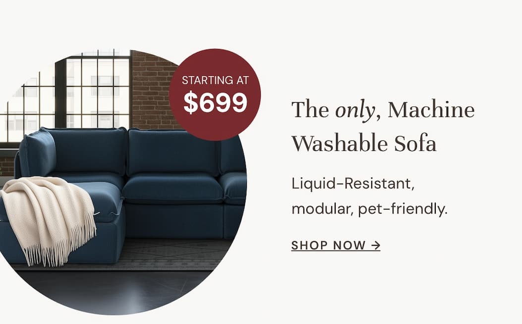 Washable Sofas - Up to 60% off