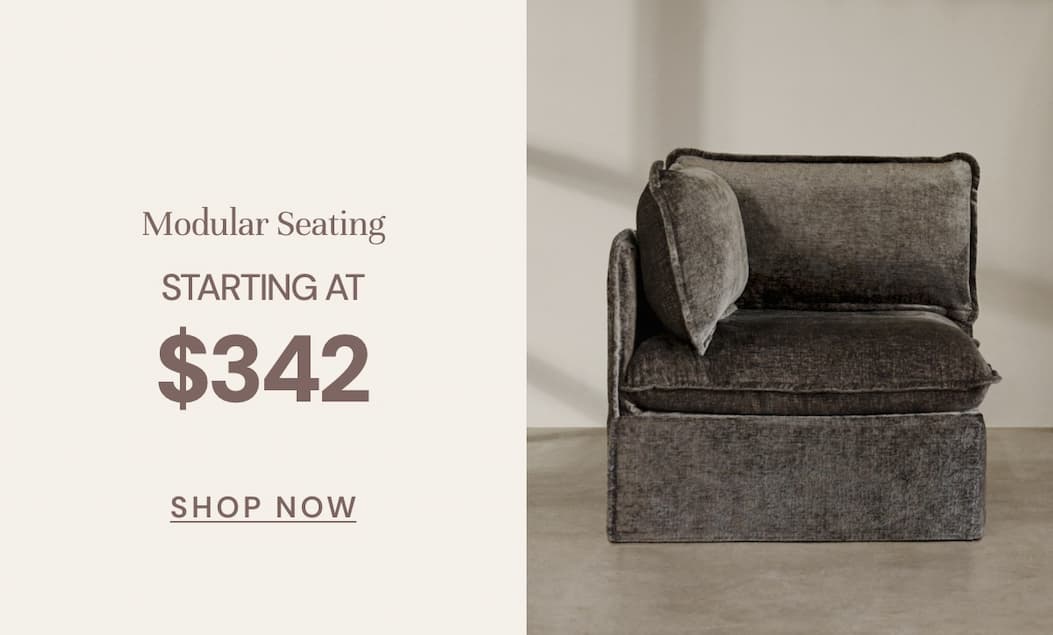 Modular Seating starting at $342