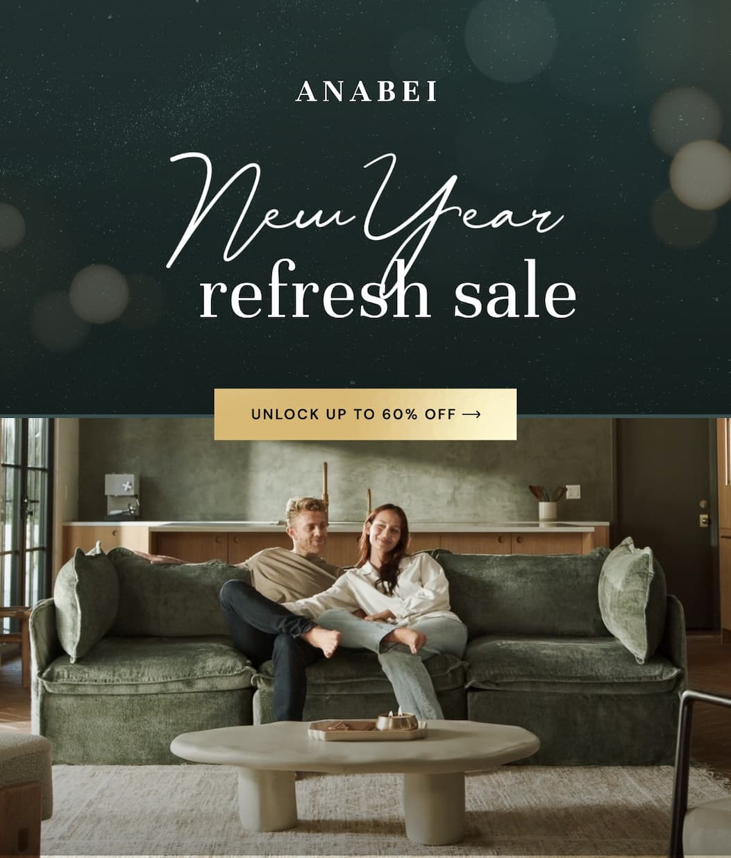 New Year refresh sale: Up to 60% off sitewide!