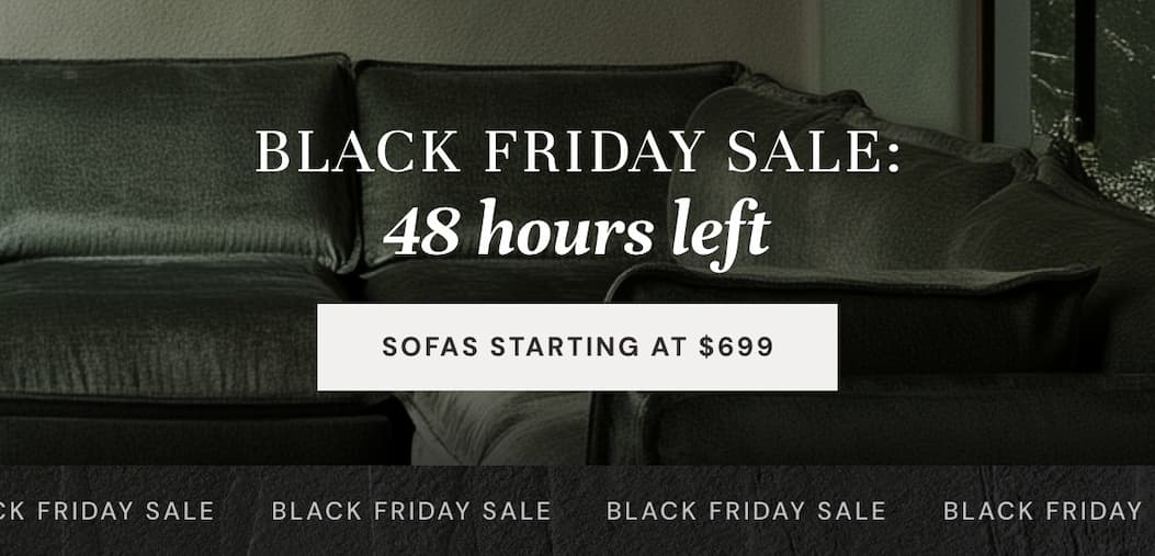 Black Friday ends soon! up to 60% everything